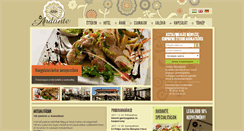 Desktop Screenshot of andanterestaurant.hu